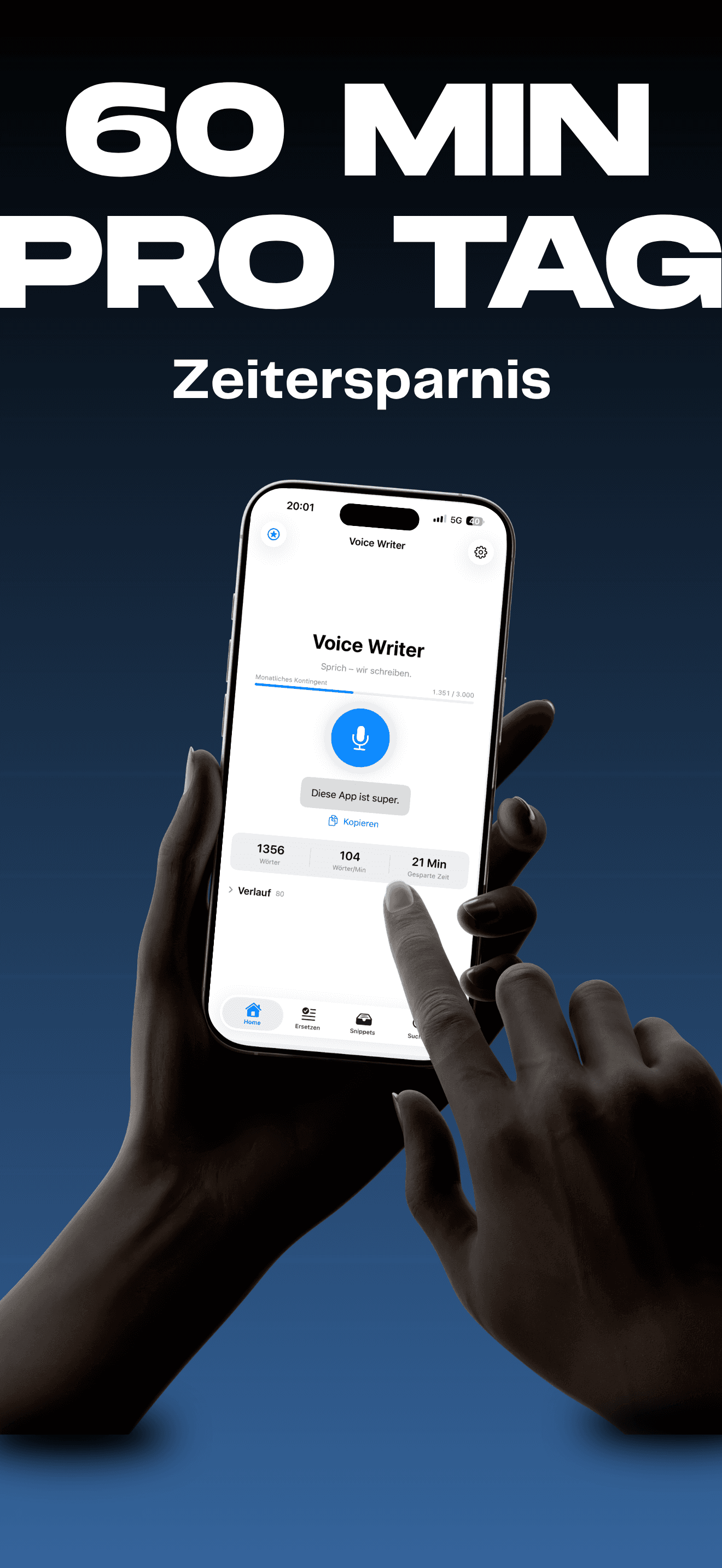 Voice Writer iPhone Screenshot 4
